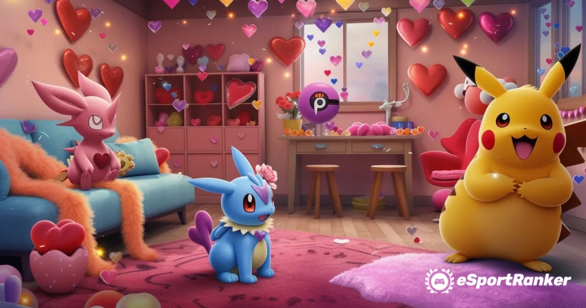 Célébrez l'amour et les Pokémon au Carnaval de l'Amour dans Pokémon Go